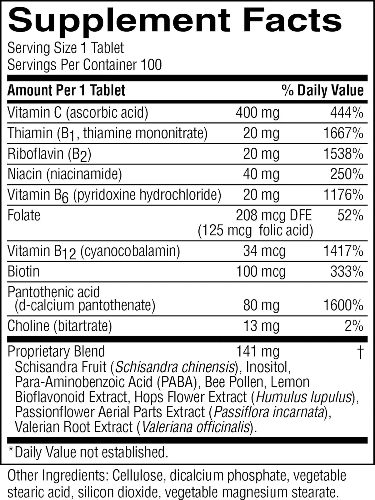 Nature's Sunshine Nutri-Calm – Herbal Stress Relief & Mood Support Supplement (100 Count) BritishVita | Premium UK Vitamins & Wellness Supplements