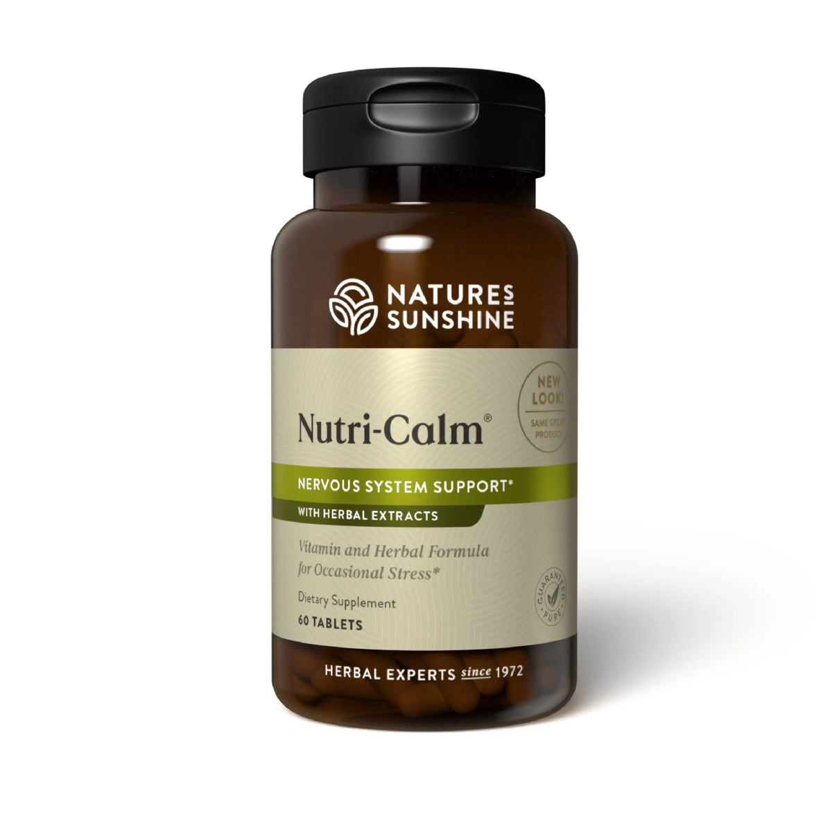 Nature's Sunshine Nutri-Calm – 60 Tablets | Natural Calm Support BritishVita | Premium UK Vitamins & Wellness Supplements