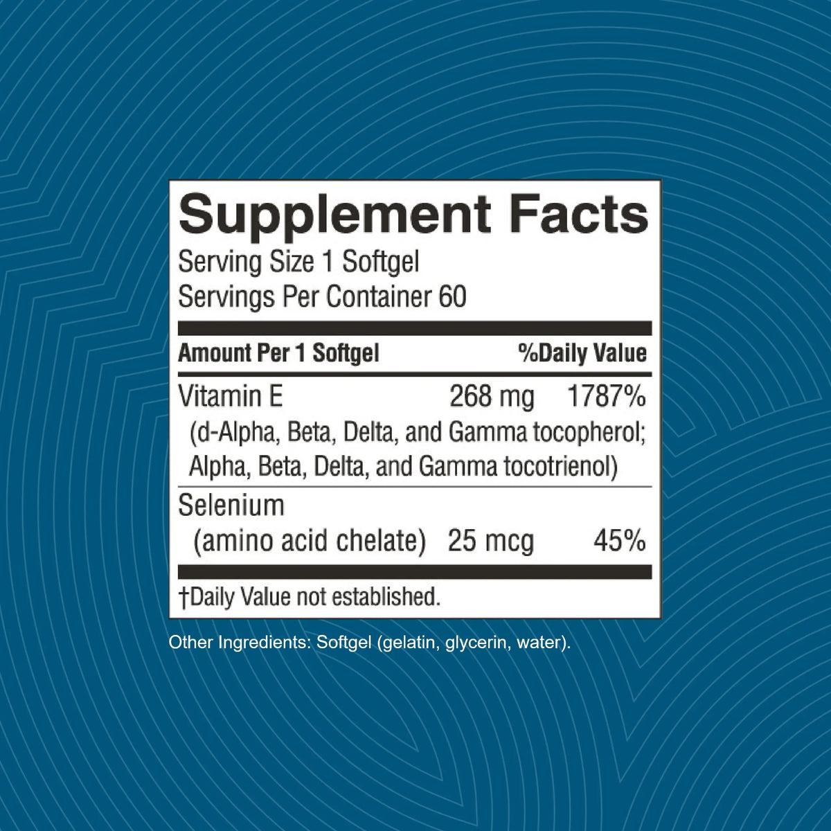 Nature's Sunshine Vitamin E Complete with Selenium | 60 Softgels – All Eight Vitamin E Molecules BritishVita | Premium UK Vitamins & Wellness Supplements