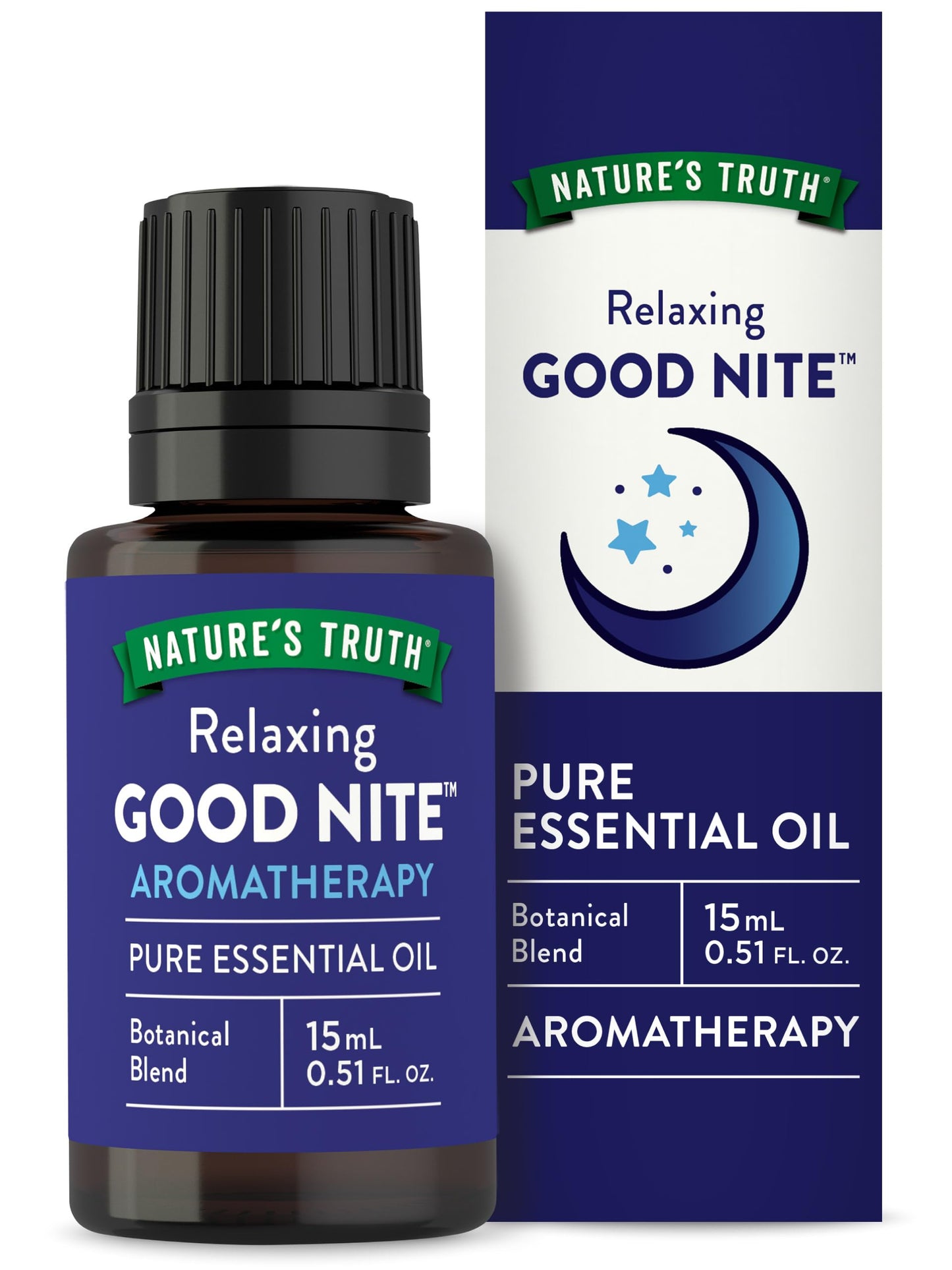 Nature's Truth Good Nite Pure Essential Oil 15 mL | Aromatherapy | Plant-Based, Non-GMO, Gluten Free