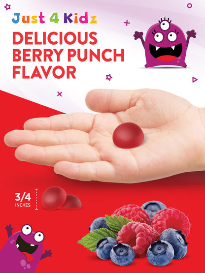 Nature's Truth Kids Multivitamin Gummies with Probiotics - Berry Punch (60 Count)