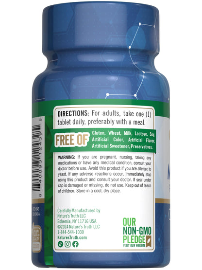Nature's Truth Trace Minerals with Iodine – 90 Tablets | Enhanced Mineral Booster | Non-GMO & Gluten Free