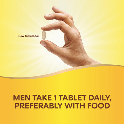 Nature's Way Alive! Men's Complete Multivitamin – Gluten-Free | Energy Metabolism & Muscle Function
