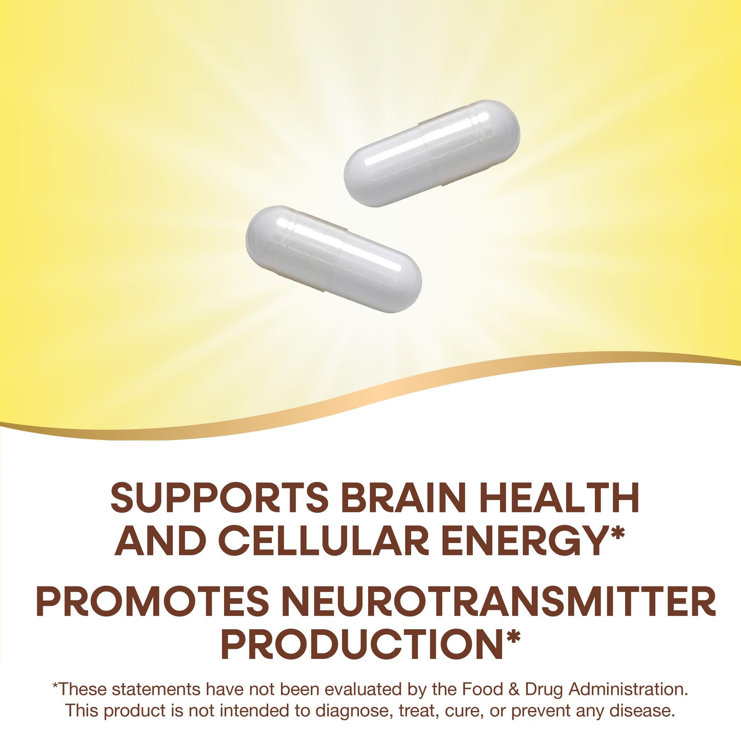 Nature's Way Choline & Inositol — 500 mg/500 mg per 2-Capsule Serving, Brain Health & Cellular Energy, 100 Capsules (Gluten Free)