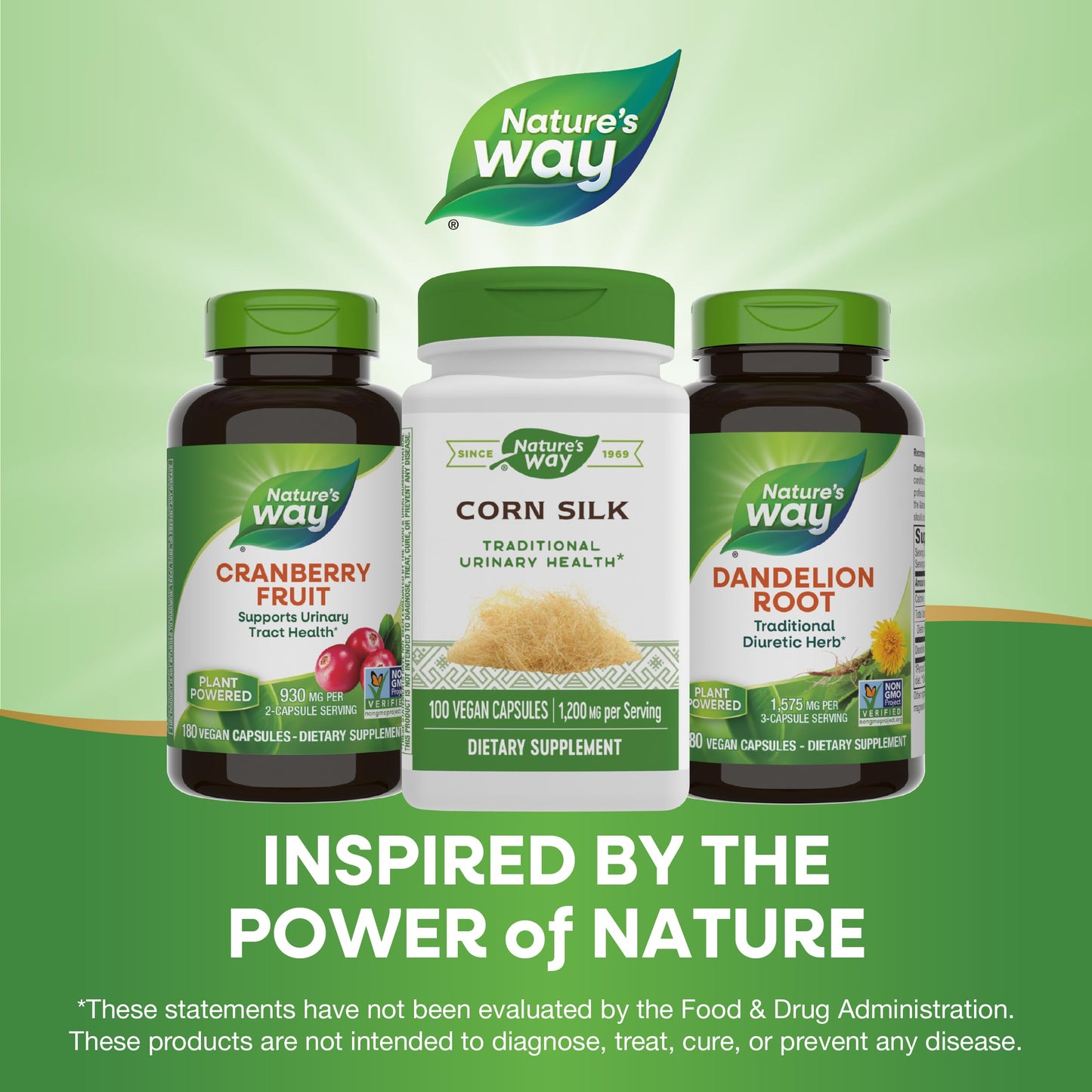 Nature's Way Corn Silk - 1,200 mg per 3-Capsule Serving | Urinary Health Support | Vegan & Gluten Free - 100 Vegan Capsules
