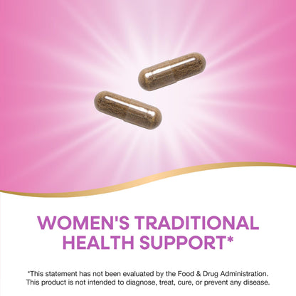 Nature's Way Raspberry Leaf - Traditional Women's Wellness Supplement | Plant-Based, Vegan, Gluten-Free