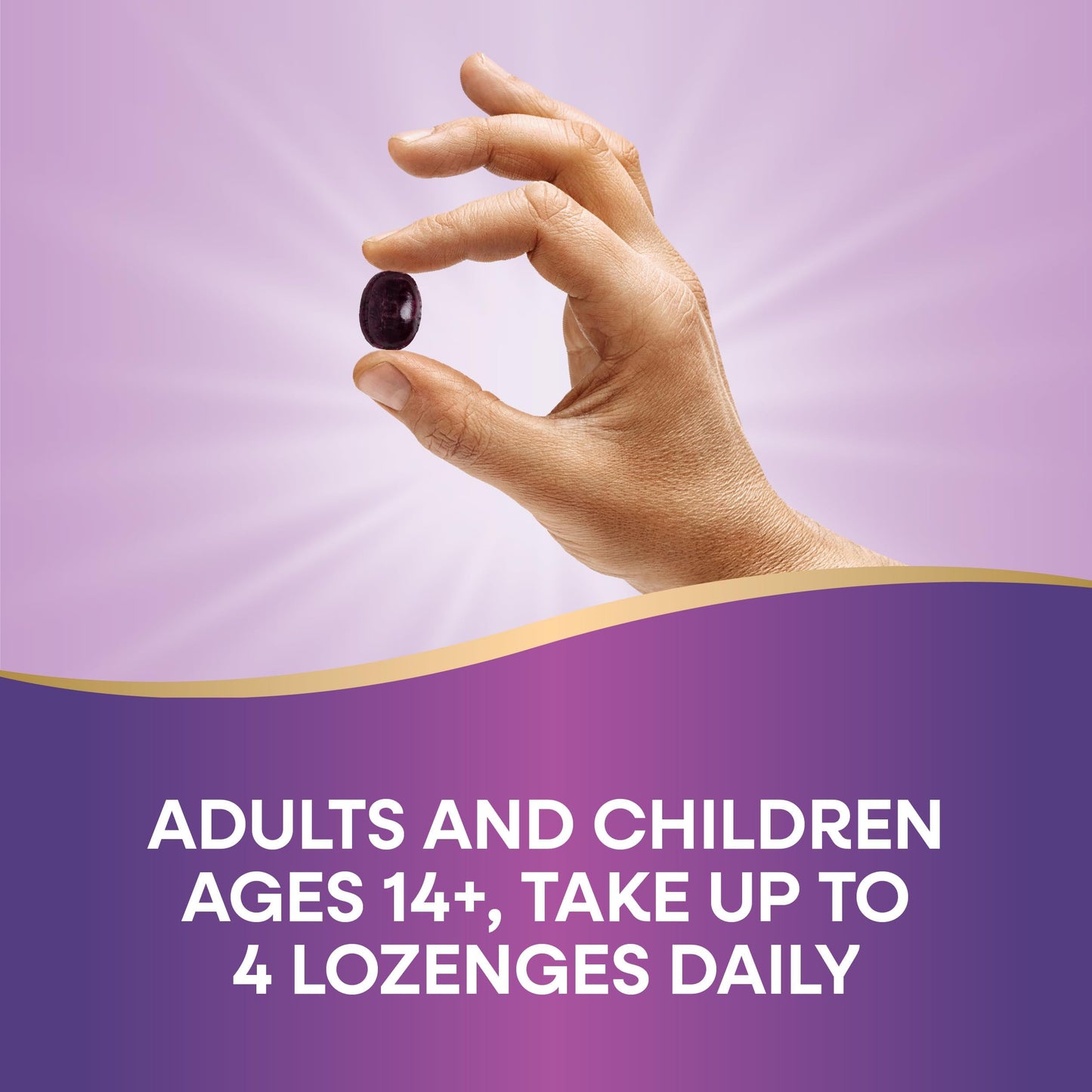 Nature’s Way Sambucus Immune Lozenges – High Potency Vitamin C + Elderberry