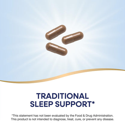 Nature's Way Valerian Root – Traditional Sleep Support*, 100 Capsules, Non-GMO, Gluten Free, Vegan – 2 Pack (Packaging May Vary)