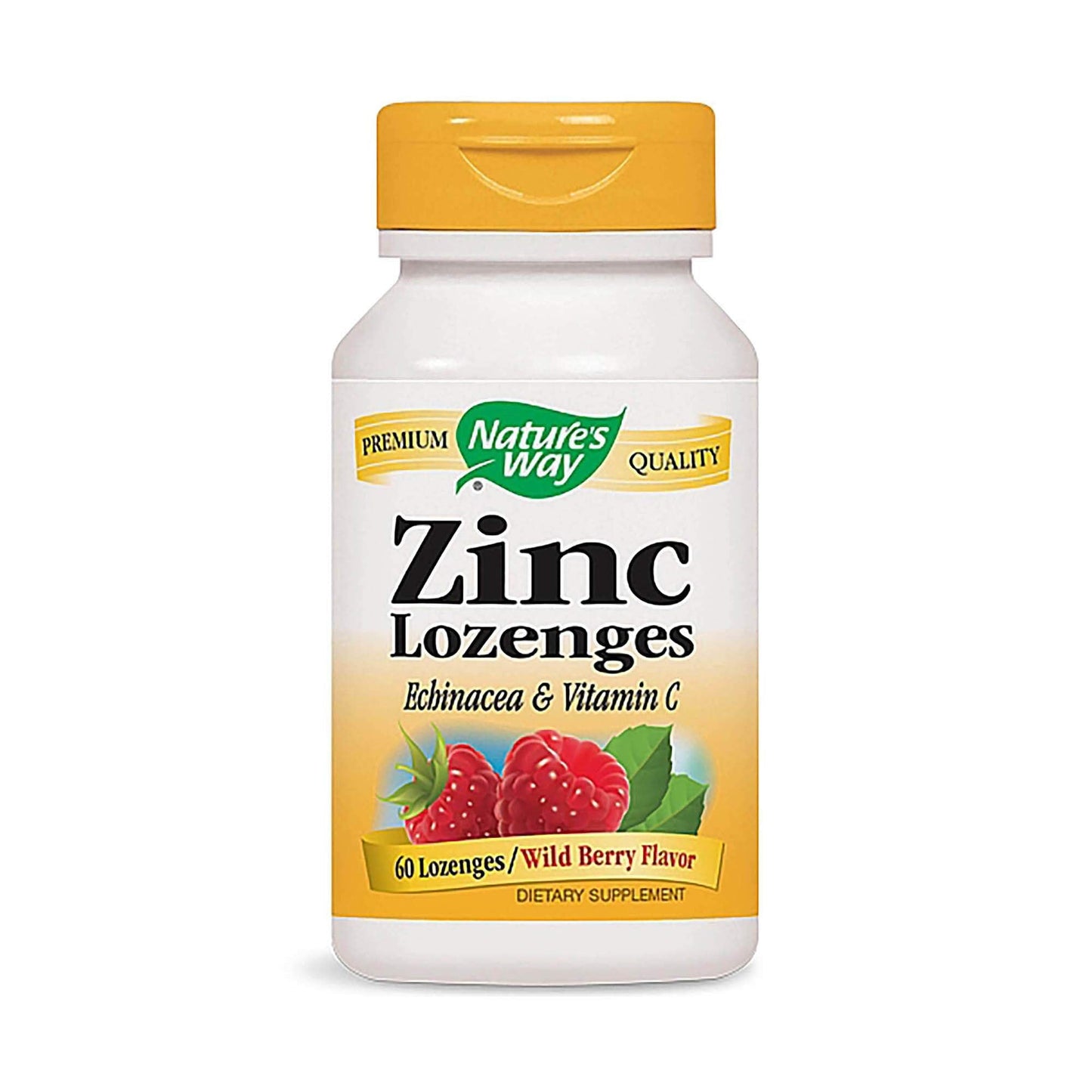 NATURE'S WAY Zinc Lozenges with Echinacea & Vitamin C – 1.35 lb