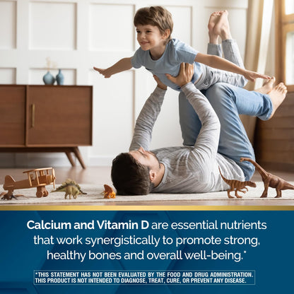 Nature's Wonder Calcium 600 mg + Vitamin D3 20 mcg | 220 Tablets (Pack of 2)