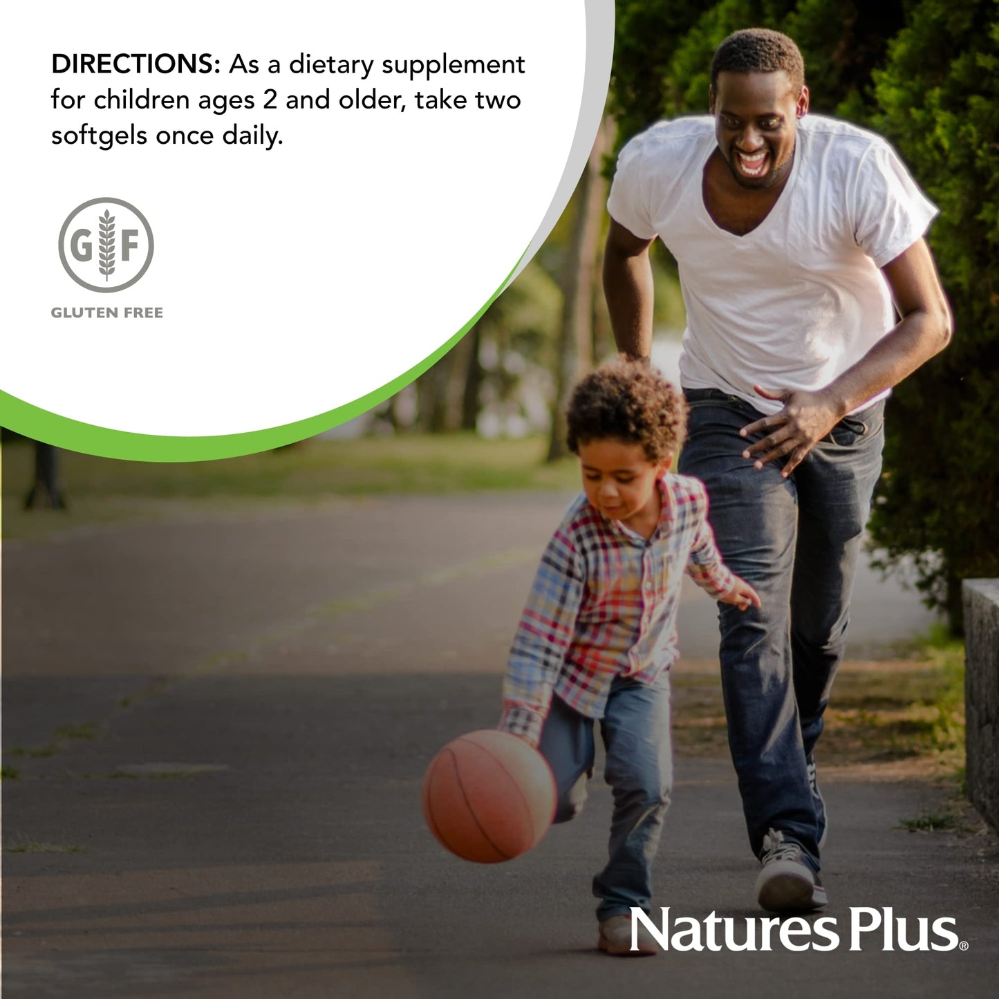 Natures Plus Animal Parade Omega 3/6/9 Junior – Lemon Flavor | 90 Softgels