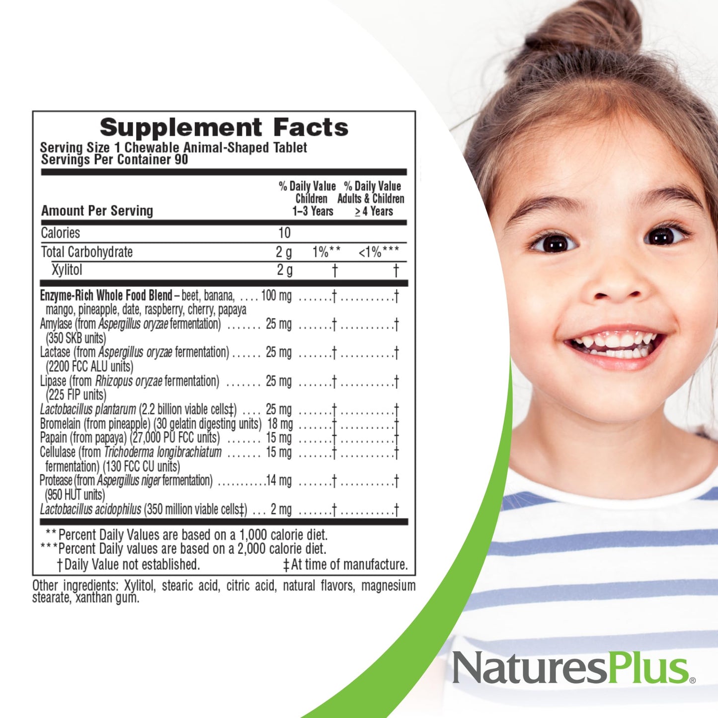 Natures Plus Animal Parade Tummy Zyme - Kids Digestive Probiotic