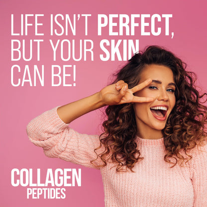 Natures Plus Collagen Peptides Berry Lemonade (0.8 lb) – Hair, Skin & Nails