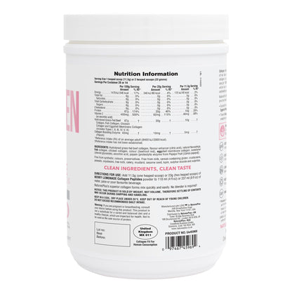 Natures Plus Collagen Peptides Berry Lemonade (0.8 lb) – Hair, Skin & Nails