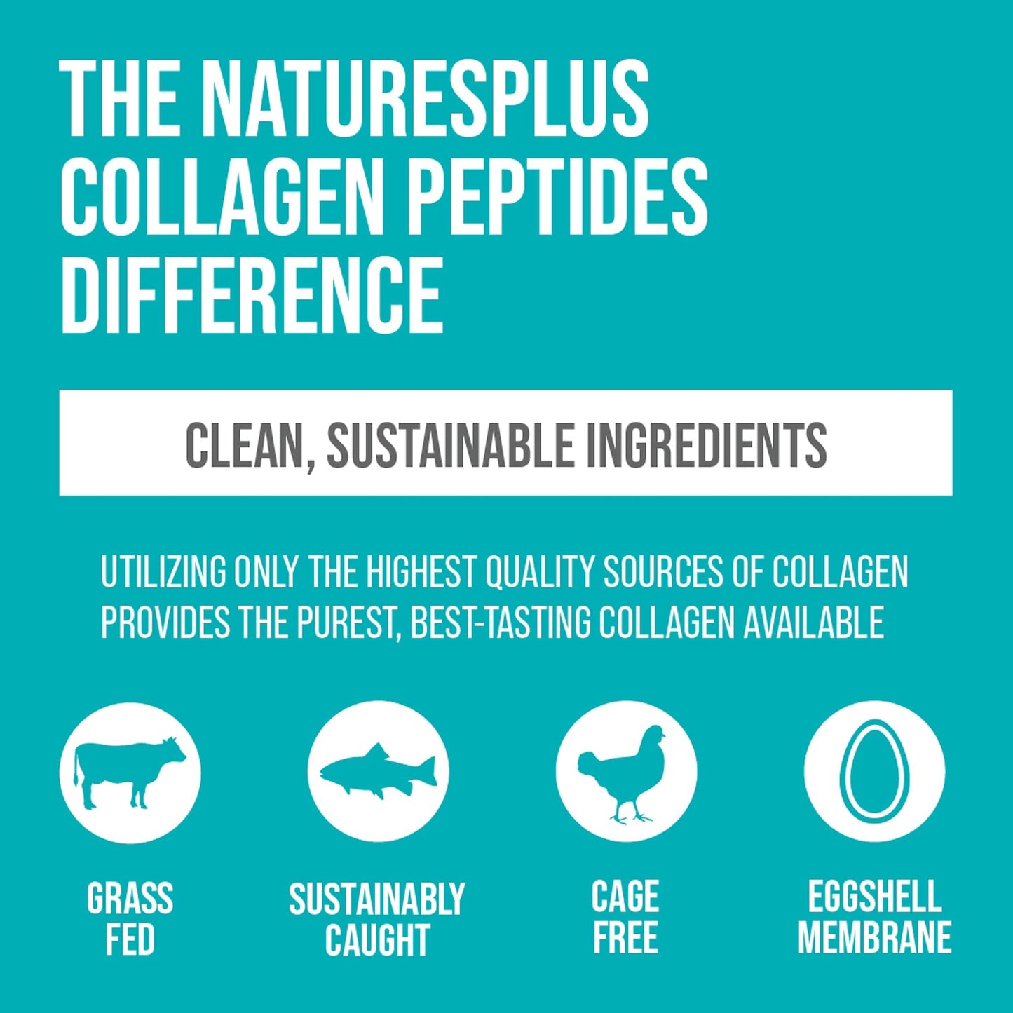 Natures Plus Collagen Peptides Berry Lemonade (0.8 lb) – Hair, Skin & Nails