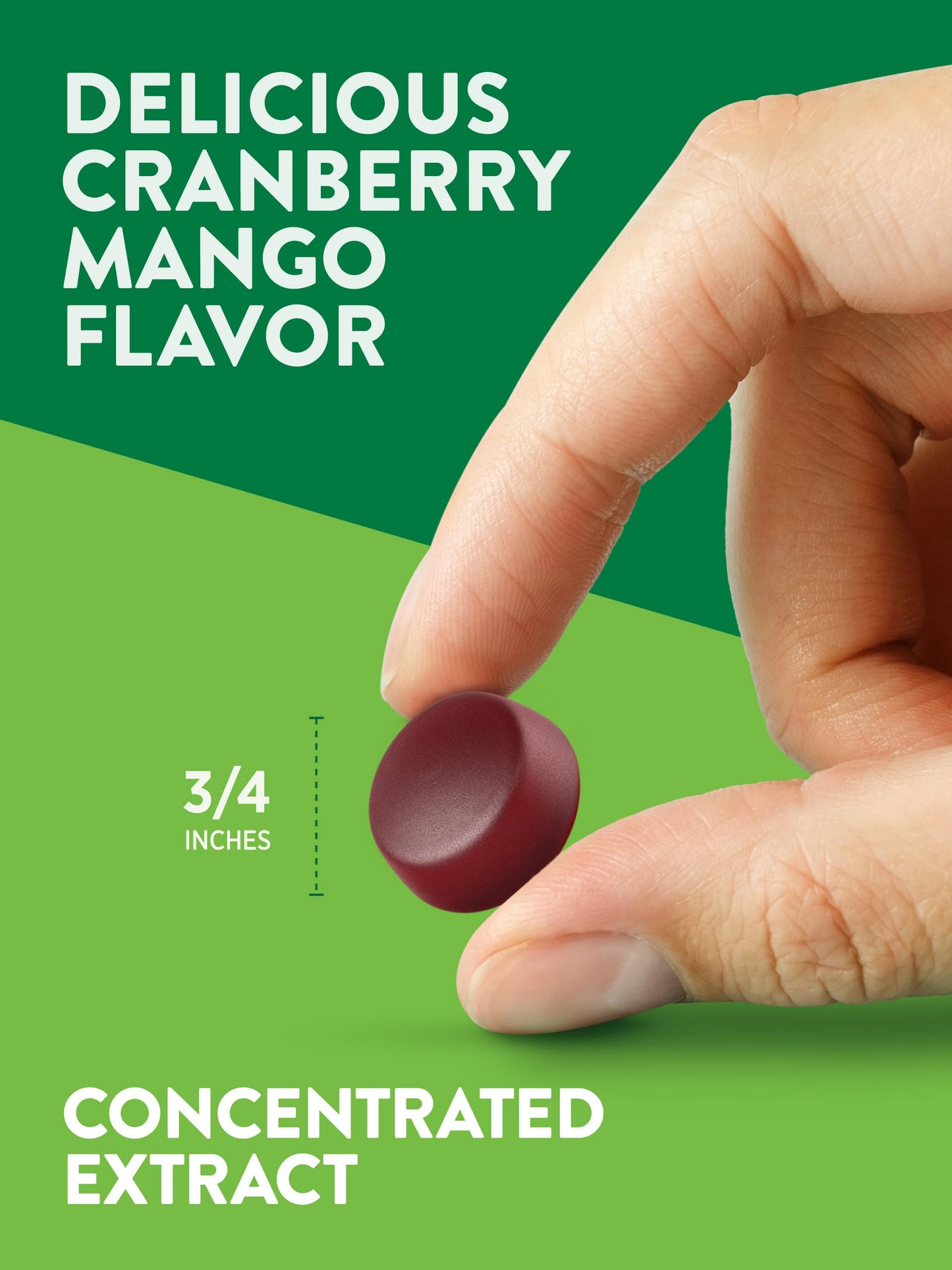 Nature's Truth Cranberry Gummies 60 Count – Vegan, Non-GMO & Gluten Free (Cranberry Mango) Pack of 2
