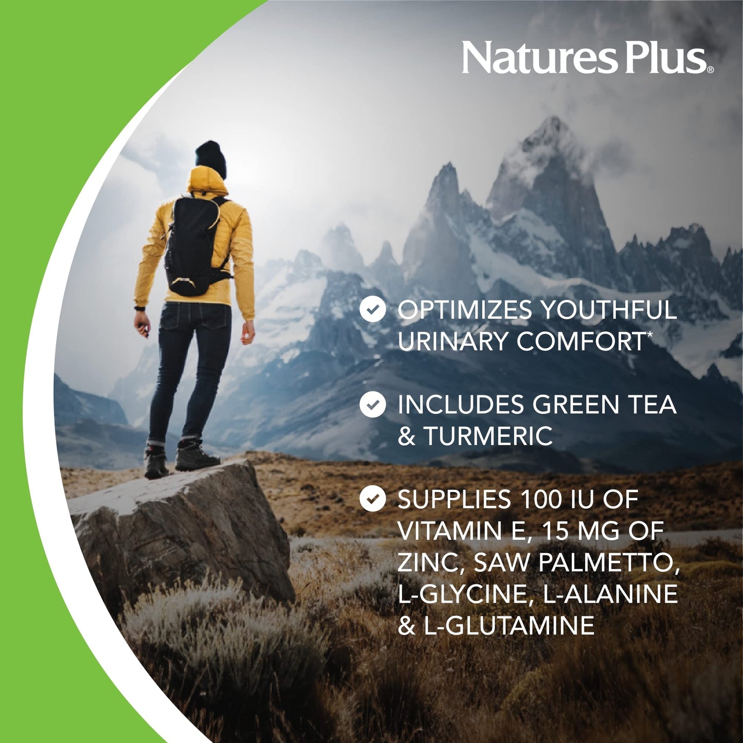 NaturesPlus AgeLoss Prostate Support - 90 Capsules | Gluten Free & Vegetarian