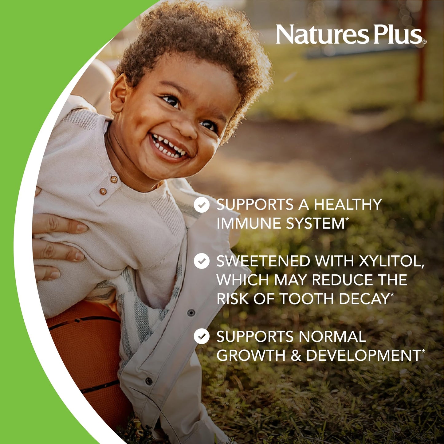 NaturesPlus Animal Parade Gold Kids Multivitamin — Watermelon Chewables, 2-Pack, D3, K2, Probiotics, Vegan & Gluten Free