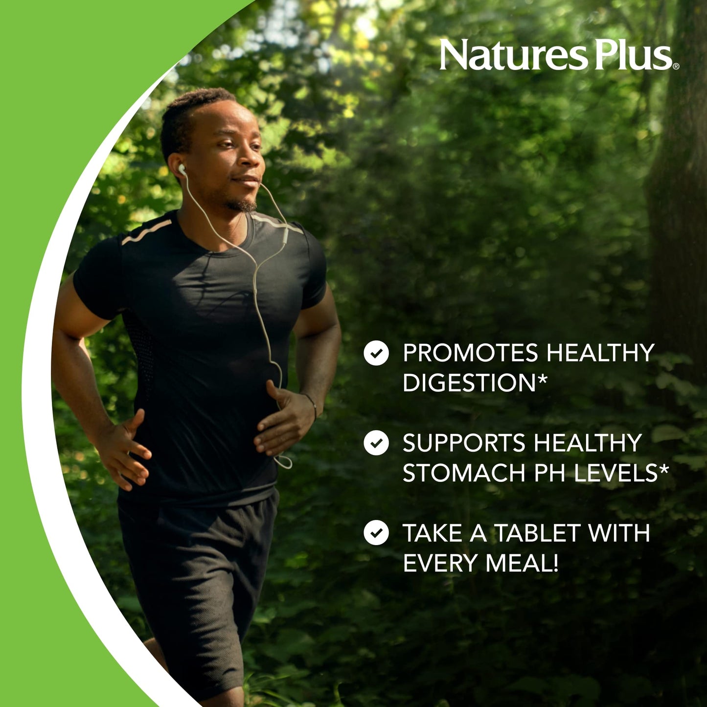NaturesPlus Betaine HCl 600 mg – 90 Tablets | Digestive Support