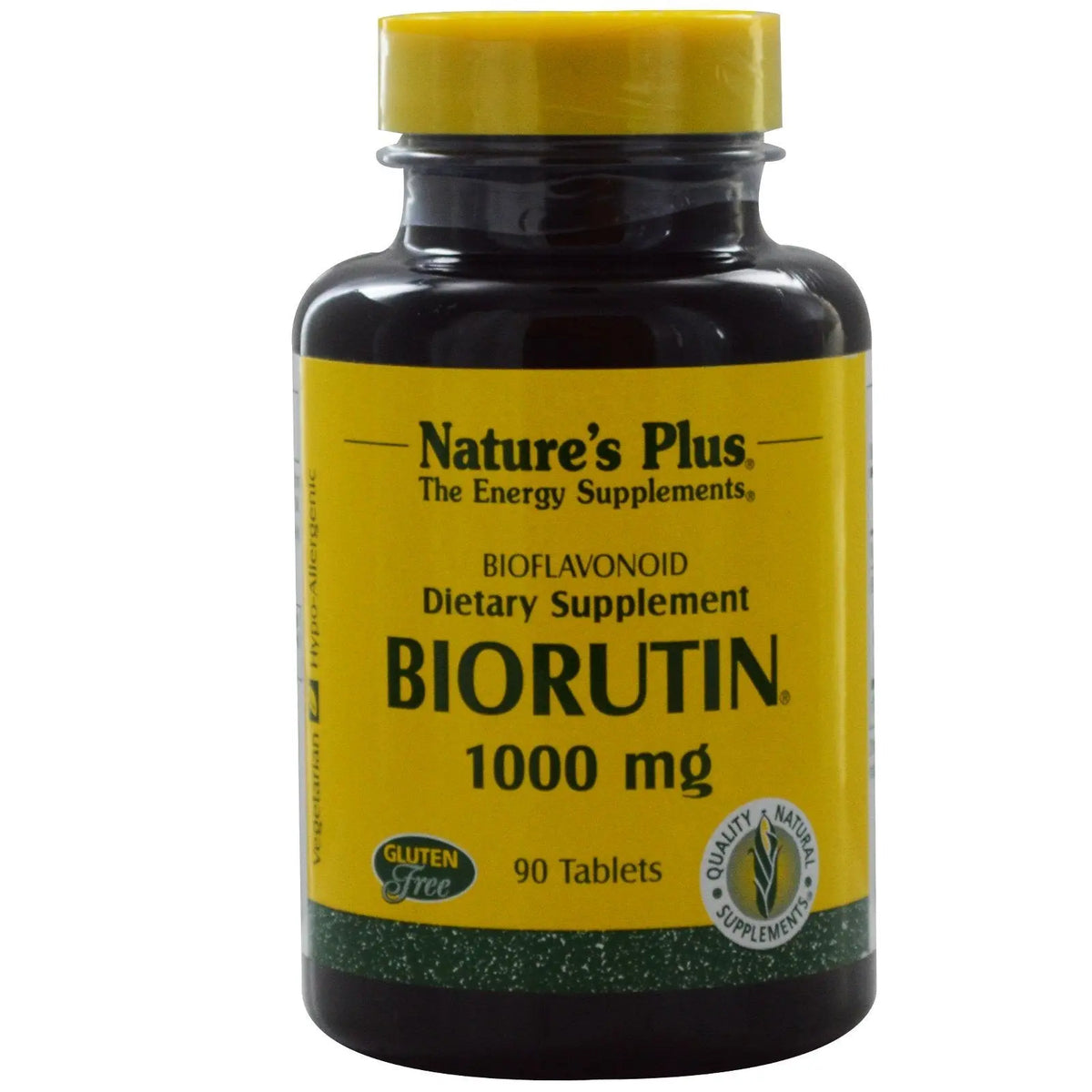 NaturesPlus Biorutin 1000 mg – Bioflavonoid & Rutin Complex for Vascular Support | Vegetarian, Gluten Free | 180 Servings BritishVita | Premium UK Vitamins & Wellness Supplements