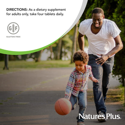 NaturesPlus Calcium Magnesium Vitamin D3 with Vitamin K2 – Bone & Immune Health | 180 Tablets (45 Servings) | Vegetarian & Gluten Free