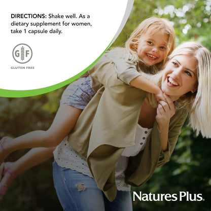 NaturesPlus GI Natural Probiotic Women – 30 Capsules | Digestive & Immune Support