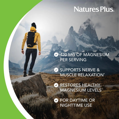 NaturesPlus KalmAssure Magnesium Powder – Orange Flavor, 120 Servings (2-Pack) BritishVita | Premium UK Vitamins & Wellness Supplements