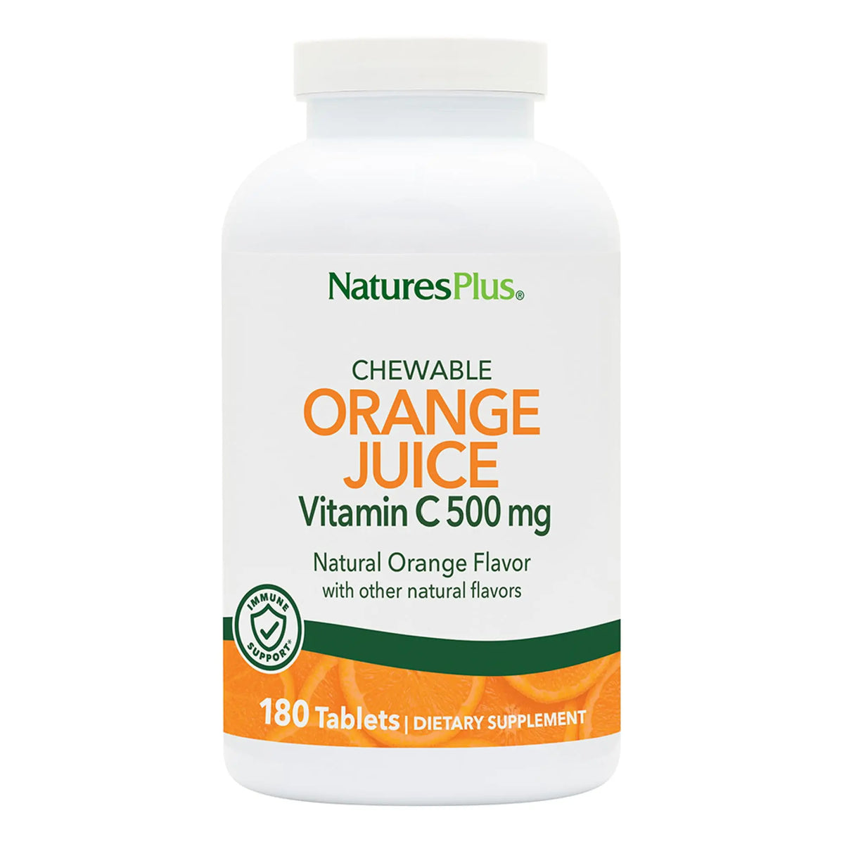 NaturesPlus Orange Juice Vitamin C 500 mg - 360 Servings (2-Pack) - Gentle on Stomach, Vegan, Gluten Free, Immune Support BritishVita | Premium UK Vitamins & Wellness Supplements