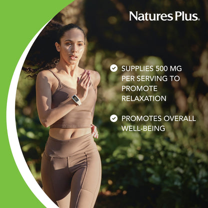 NaturesPlus PRO GABA 500 mg | 60 Capsules | Non-GMO, Vegan, Gluten Free