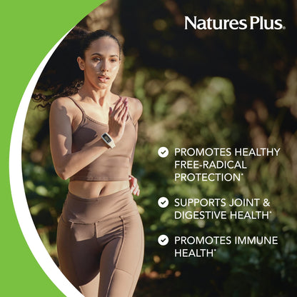 NaturesPlus PRO Longvida Curcumin 500 mg - 60 Capsules | Non-GMO, Vegan & Gluten Free