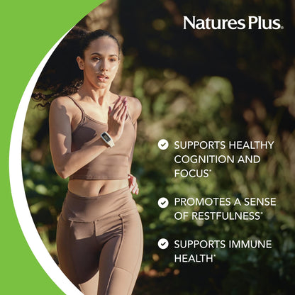 NaturesPlus PRO Suntheanine L-Theanine - 60 Capsules | Calm Alertness, Relaxation & Rest | Non-GMO, Vegan & Gluten Free
