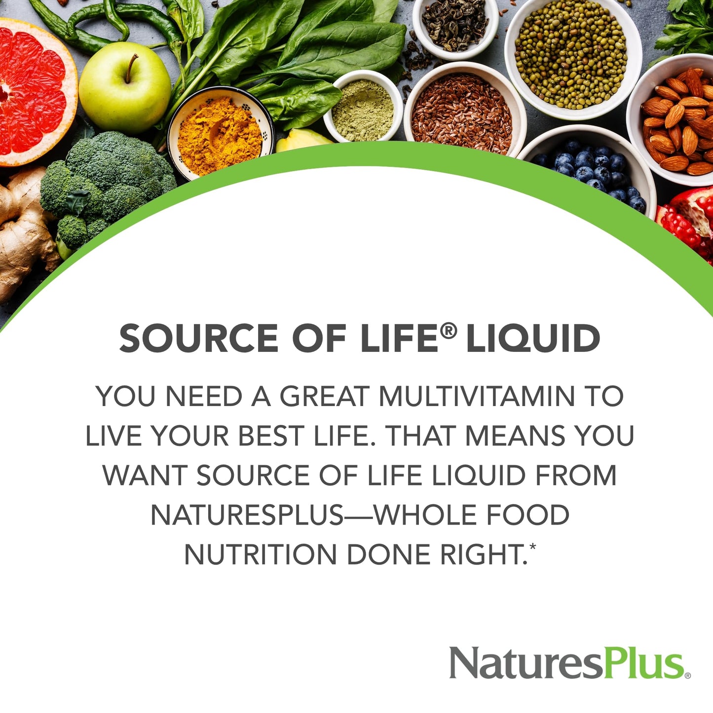 NaturesPlus Source of Life Liquid Tropical Fruit – 8 fl oz Multivitamin (Pack of 2)