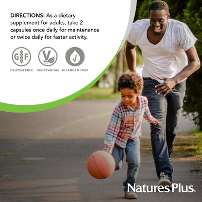 NaturesPlus T Male - 60 Vegetarian Capsules | Hormone Support & Mood