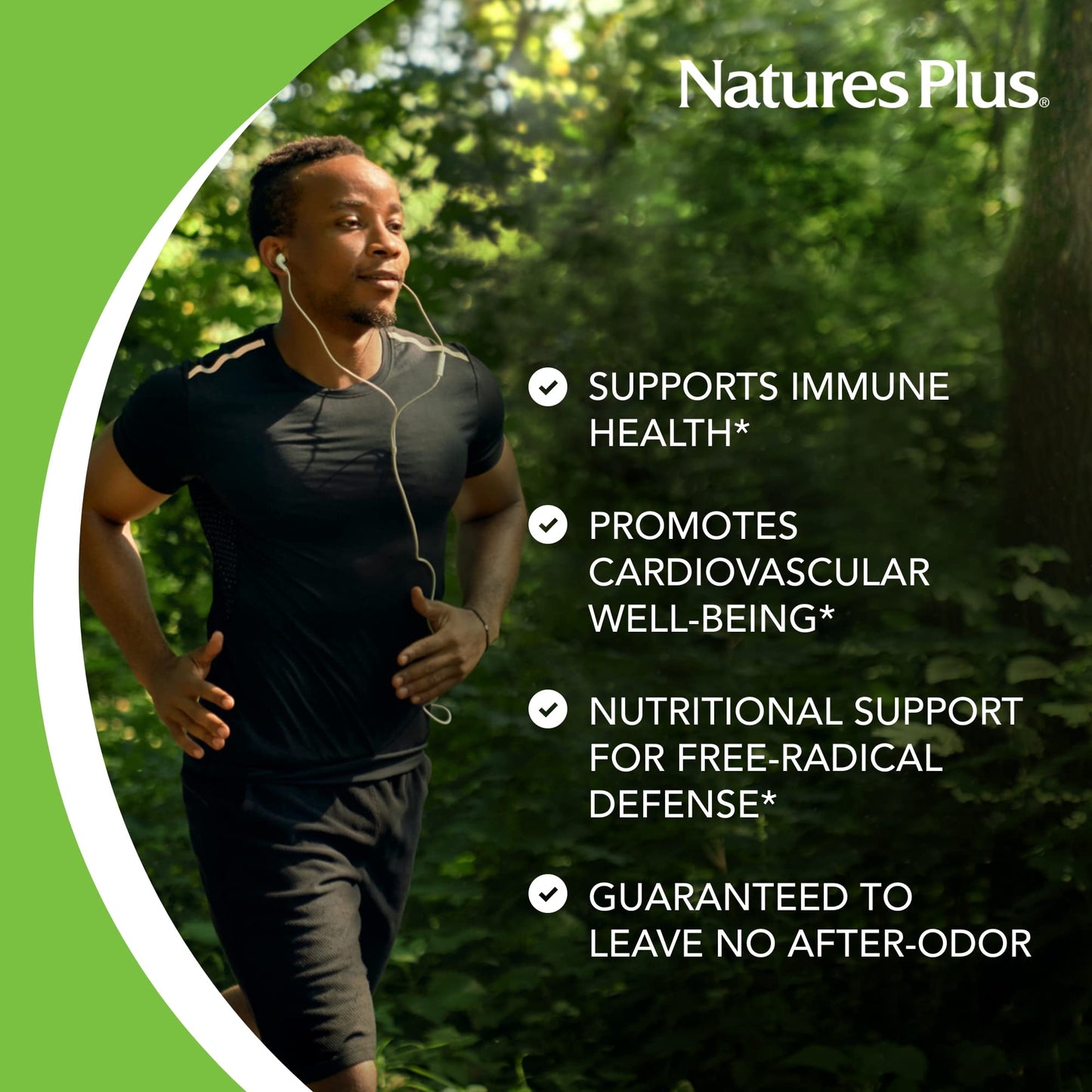 NaturesPlus Ultra Garlite 1000 mg - 90 Tablets | Odorless Garlic for Immune Support & Heart Health