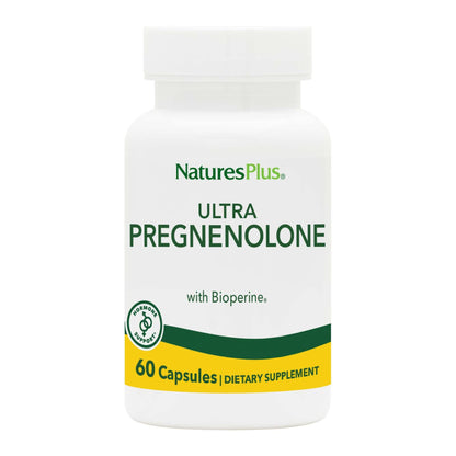 NaturesPlus Ultra Pregnenolone - 60 Capsules | Immune & Cognitive Support