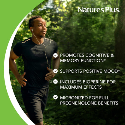 NaturesPlus Ultra Pregnenolone - 60 Capsules | Immune & Cognitive Support