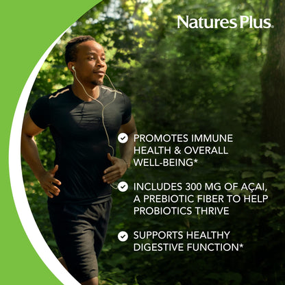 NaturesPlus Ultra Probiotics - 30 Vegan Capsules | Full Spectrum