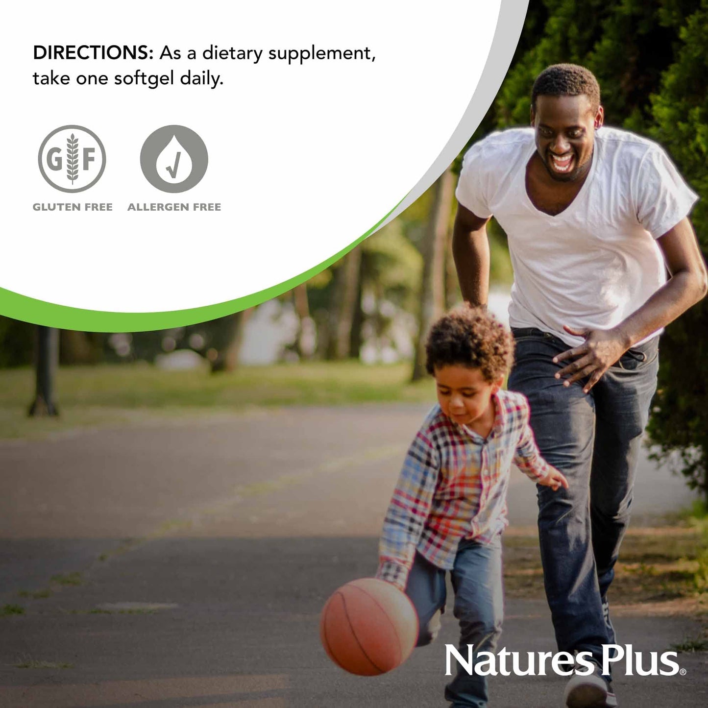 NaturesPlus Vitamin D3 5000 IU (Cholecalciferol) – 60 Softgels | Bone & Immune Support | Gluten-Free
