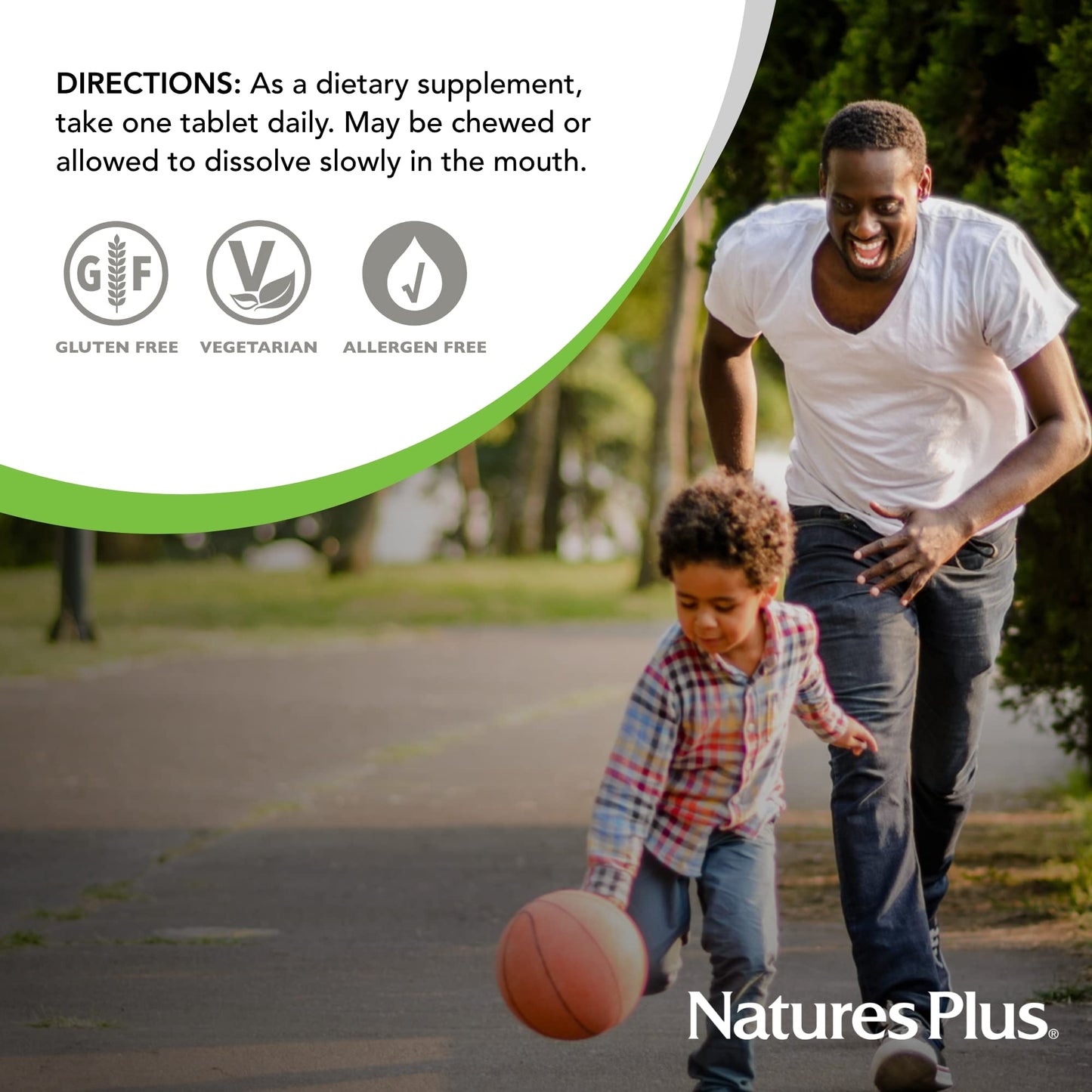 NaturesPlus Vitamin E Chewable 400 IU - 90 Vegetarian Carob Tablets | Heart Health & Antioxidant Support