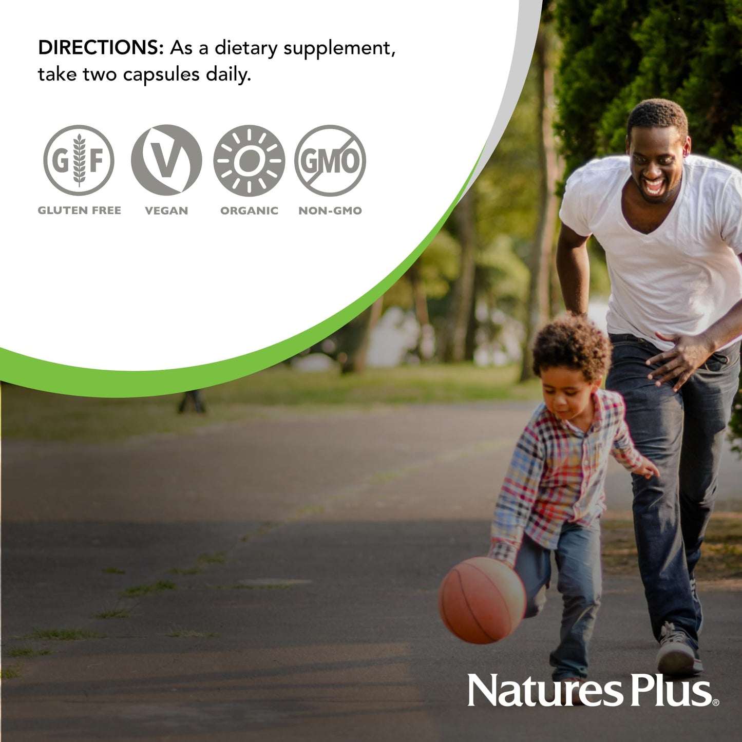 NaturesPlus Source of Life Garden Vitamin D3 5000 IU – 60 Vegan Capsules | Organic Plant-Based, Gluten-Free