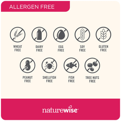 NatureWise Raspberry Ketones Plus – Vegan & Gluten-Free, 120 Capsules