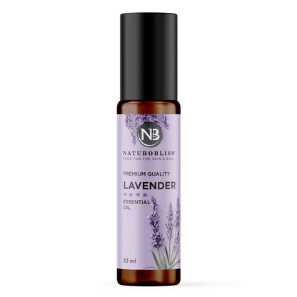 NaturoBliss Lavender Essential Oil Roll-On 10 ml – 100% Pure & Soothing