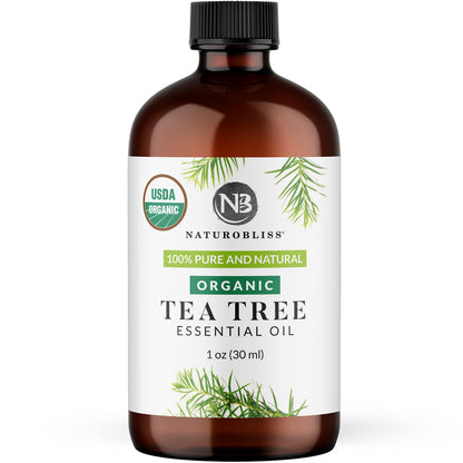 NaturoBliss Tea Tree Essential Oil – 100% Pure, Therapeutic Grade, 30 ml