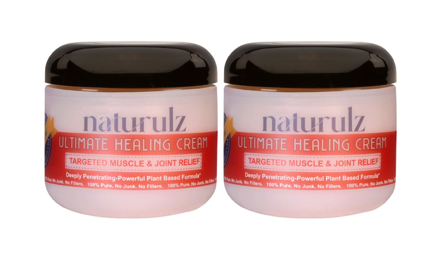 Naturulz Ultimate Healing Cream 4oz Bundle | Plant-Based Relief