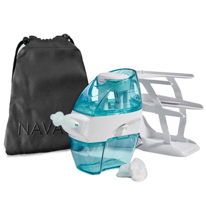 Navage Deluxe Bundle Nasal Irrigation System – SaltPods, Travel Bag & Caddy