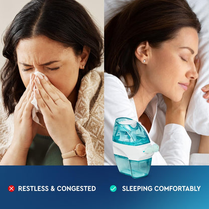Navage Deluxe Bundle Nasal Irrigation System – SaltPods & Travel Kit