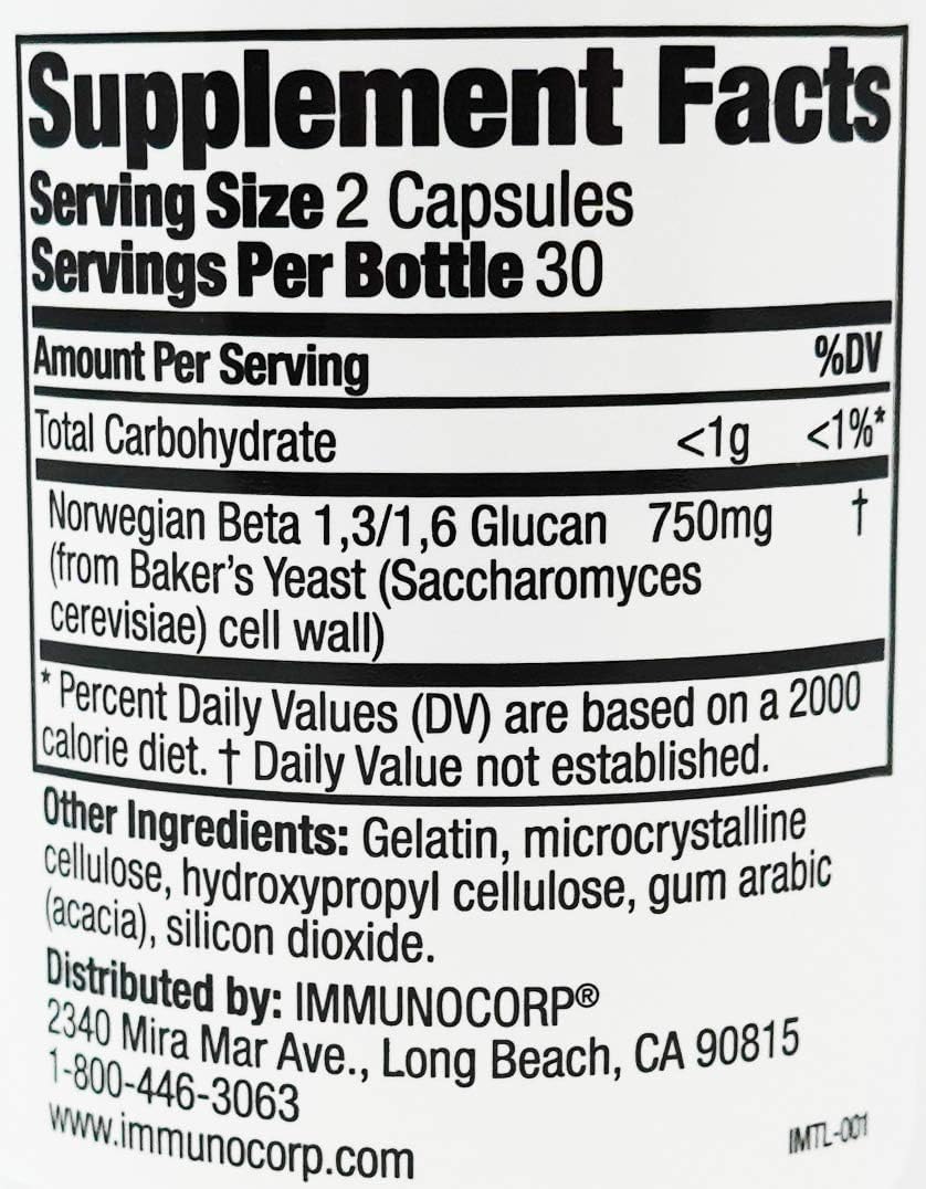 Suppport for Immunity | Immutol with Norwegian Beta-1,3/1,6-Glucan (NBG)