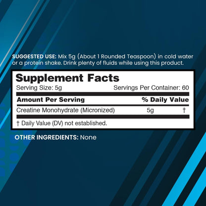 nbpure Micronized Creatine Monohydrate – Muscle Endurance & Recovery
