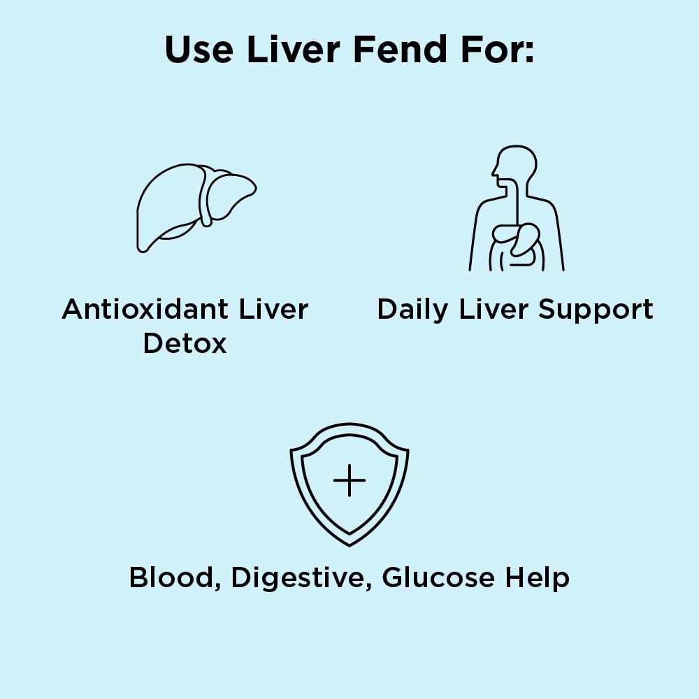 nbpure Liver Fend – Liver Detox & Cleanse with Milk Thistle, 90 Count