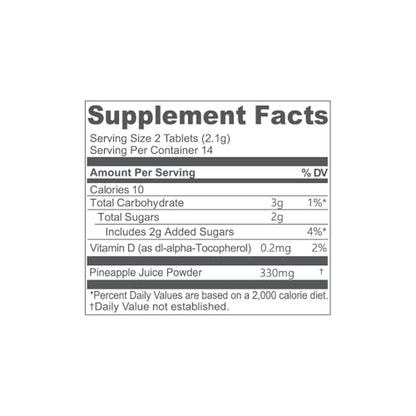 NE:AR V-Line Chews – Herbal Anti-Bloat Formula for Puffiness, Circulation & Water Balance | Pineapple Flavor